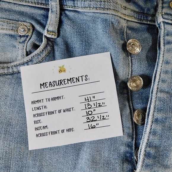 WE THE FREE Free People Light Wash High Waist Denim Jeans Stretch Button Fly 26 - Picture 11 of 11